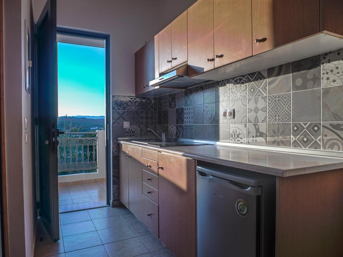 Miva Sea View Apartment Faliraki Bagian luar foto