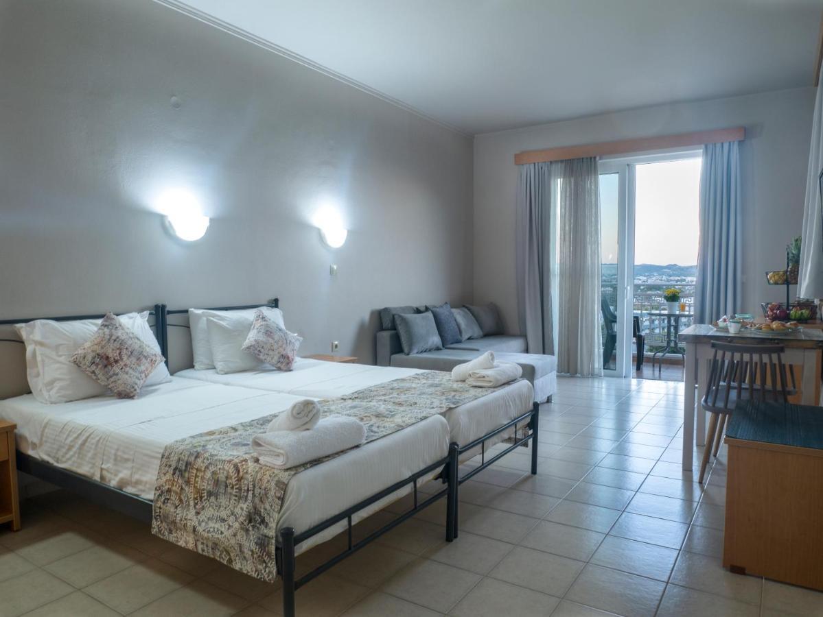 Miva Sea View Apartment Faliraki Bagian luar foto