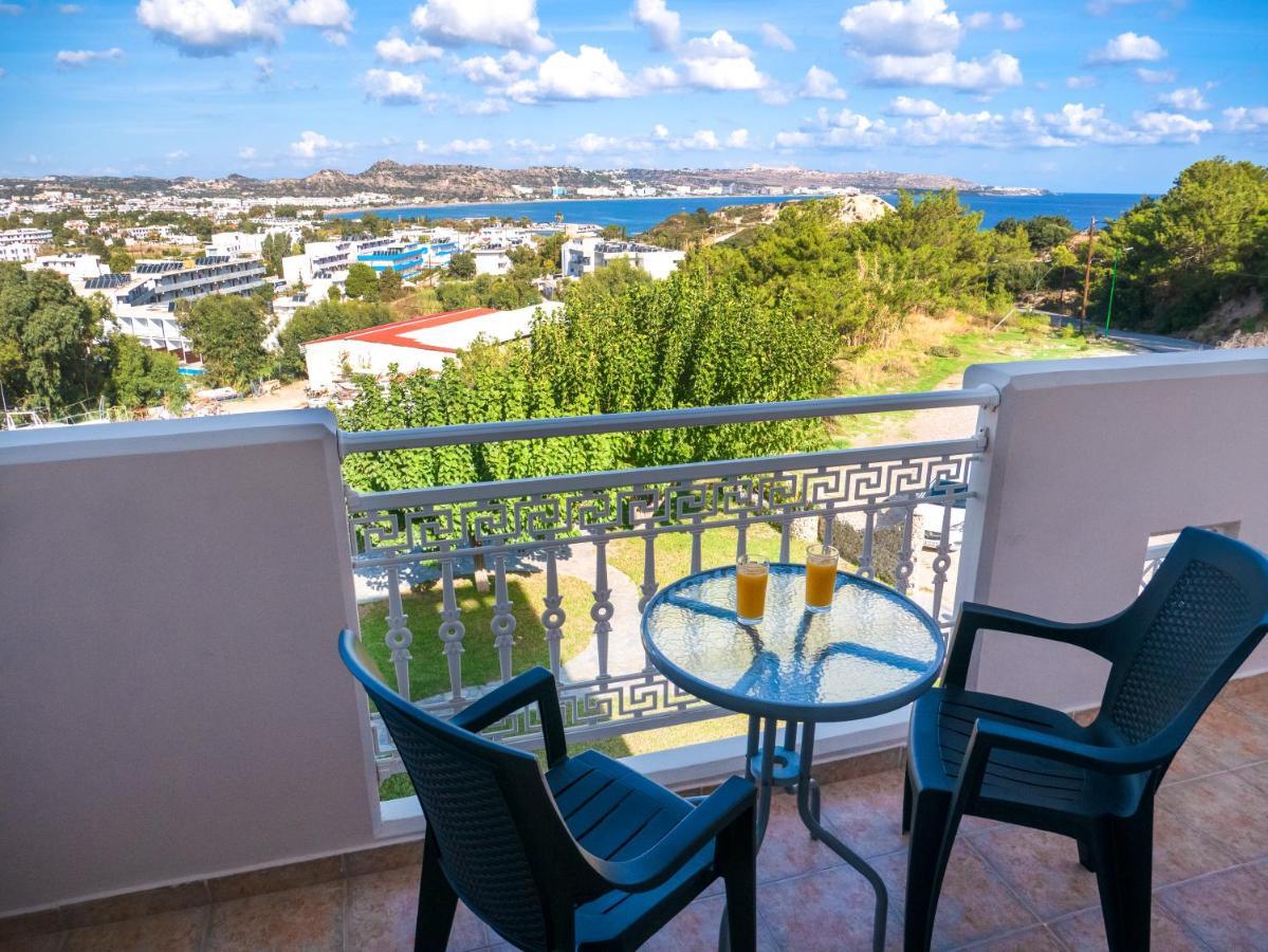 Miva Sea View Apartment Faliraki Bagian luar foto