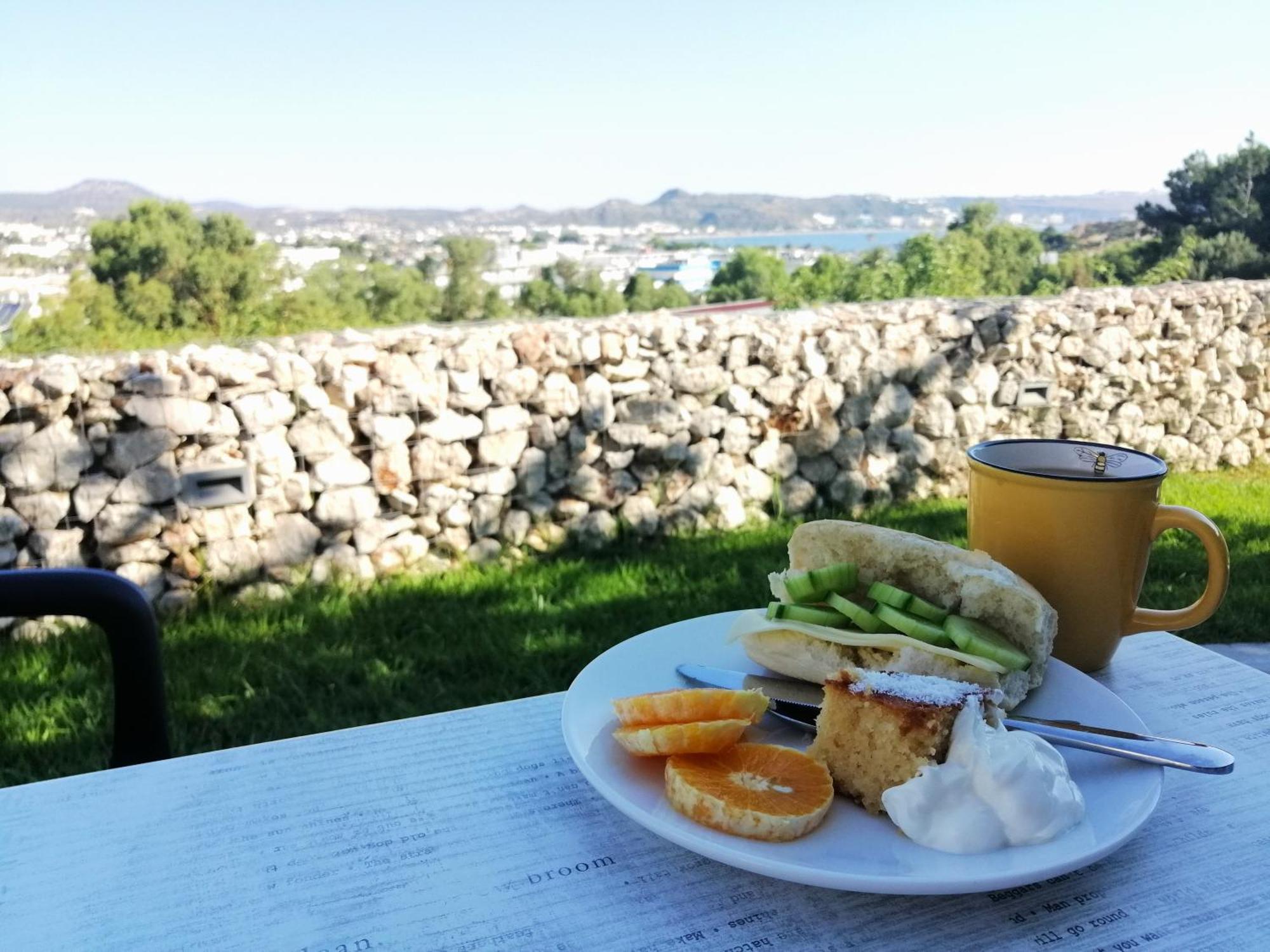 Miva Sea View Apartment Faliraki Bagian luar foto